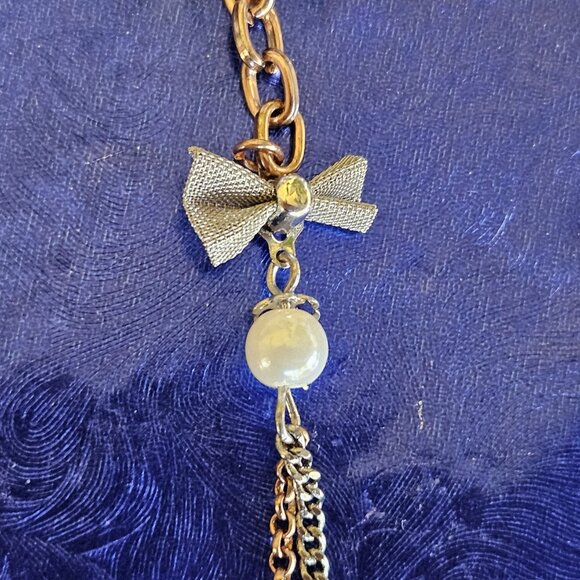 🩷🌹Betsey Johnson 2-Chain LOVE Heart Necklace - EPC🌹🩷 - Picture 9 of 16